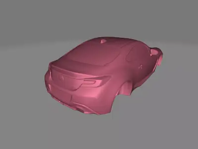 1-24 scale TOYOTA GR86    --Aculate model with laser scan 3D print model
