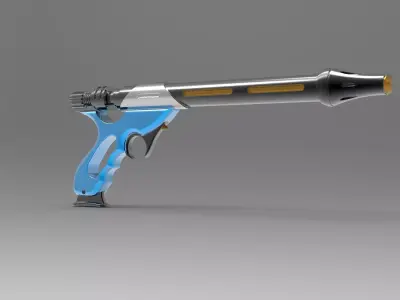 WESTAR-34 tool with handle 3D model