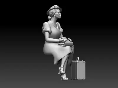 PASSENGER 3D print model 2