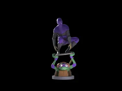 Donatello o Donnie  Ninja Turtles 3D print model