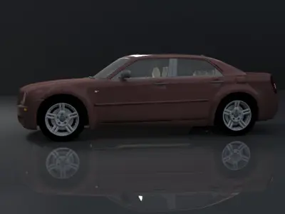 CHRYSLER 3D CAR MODEL Low-poly 3D model