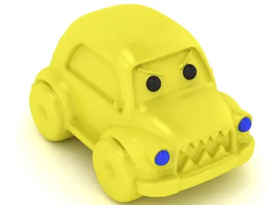Road Ragers  Stylized Monster Coupe Duo 3D print model