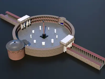 forum constantine  3D model