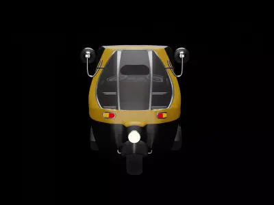 AUTO RICKSHAW 3D model buy