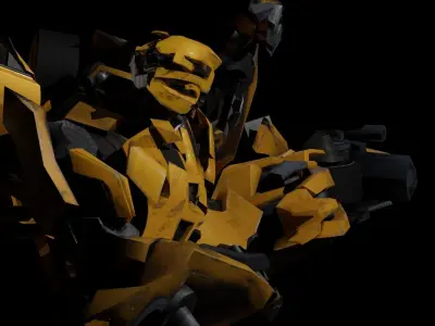 Bumblebee Transformer 3D model