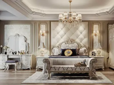  Bedroom interior 98 3D model
