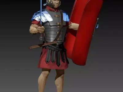 Roman Soldier 3D print model