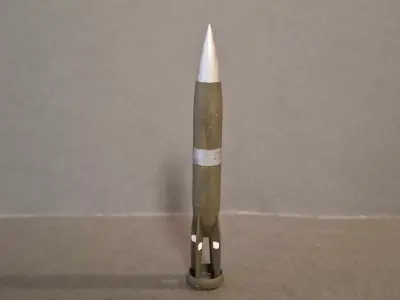 Aggregat 3 German Missile 3D print model