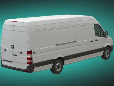 Dodge Sprinter 2500 PanelVan L4H2 3D model