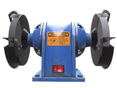 Bench Grinder L1 Low Poly Low-poly 3D model