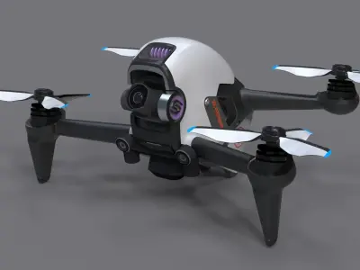 DJI drone fpv 3d model 3D model