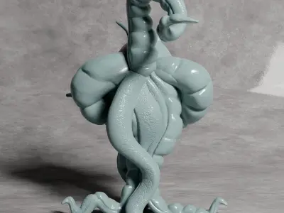 Shuma - Gorath Miniature Free 3D print model
