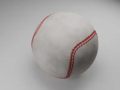Baseball  ball 3D 3D model