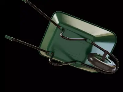 wheelbarrow 3D model 6