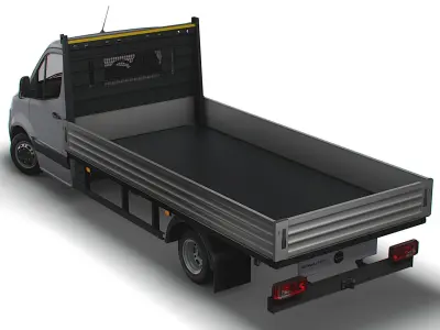 Freightliner Sprinter Single Cab Tipper 2023 3D model
