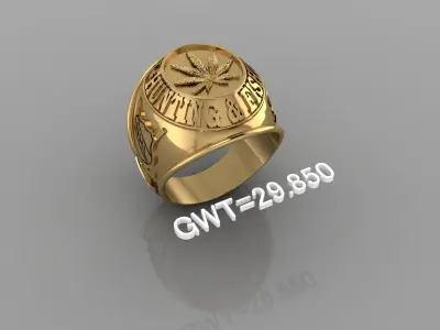 FASHION RING 3D model 6