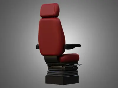 Vehicle Seat A2 3D model