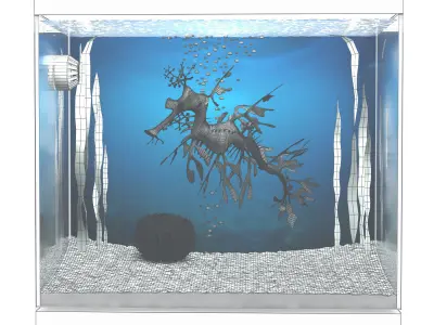 Leafy Sea Dragon 3D model
