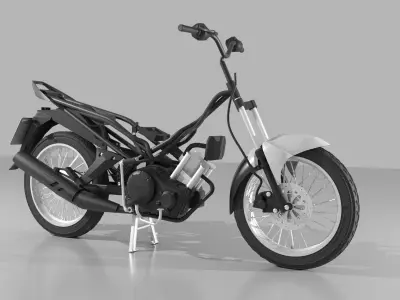 Yamaha T135 3D model