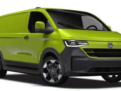 Volkswagen Transporter L1H1 2024 3D model