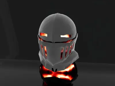 helmet armor 3D model