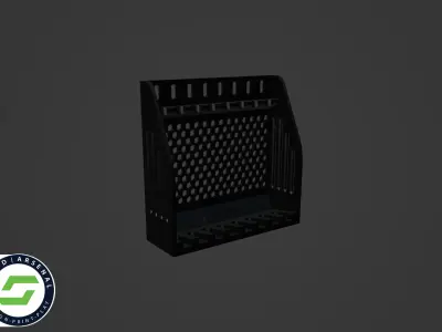 Armory - Rack and Base 01 02 3D print model