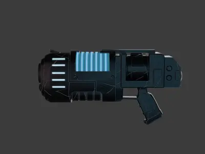 plasmagun warhammer40k 3D model