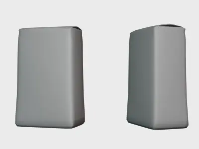 Cement Bags Mockup 3D model