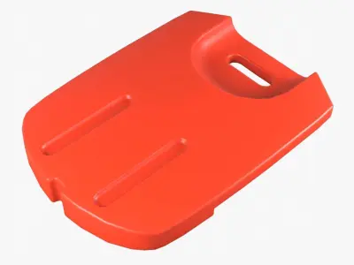 CPR Board Low-poly 3D model