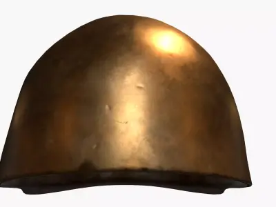 Roman legionary helmet - Coolus Low-poly 3D model