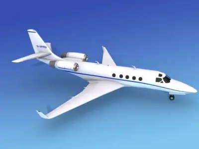 IAI Astra Jet V03 3D model