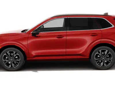 Honda CR-V 2023 with interior 3D model