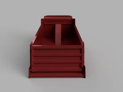 Industrial dump parts 3D model