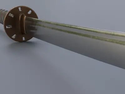 Katana Sword 3D model buy