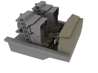 Cockpit 3D model