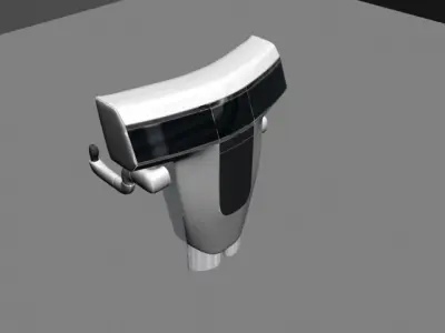 jetpack electric shaver 3D model