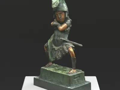 Master Warrior of Rome 3D model