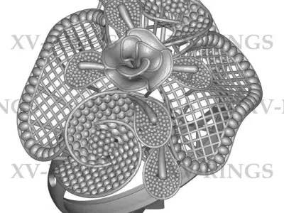 NEW TURKISH RING XV-30 3D print model