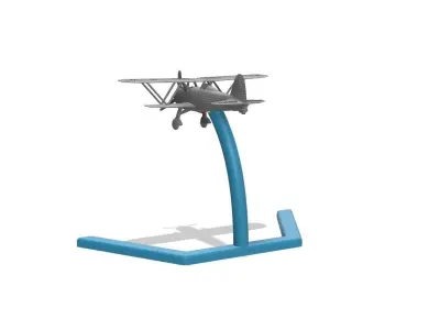 Fiat CR42 Falco - Scala 1-200 3D print model