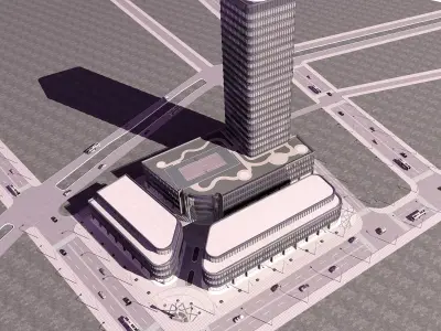 Office Building 3D model 279