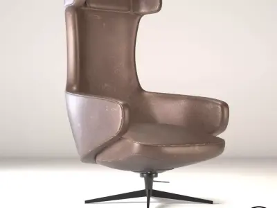 GRAND REPOS Chair Free low-poly 3D model