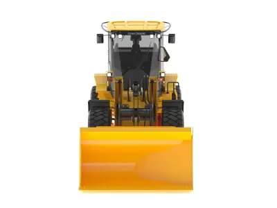 John Deere 644K Loader With WL-SDB Bucket 3D model