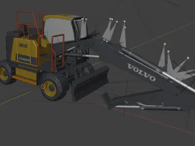Volvo ewr130e 3D model