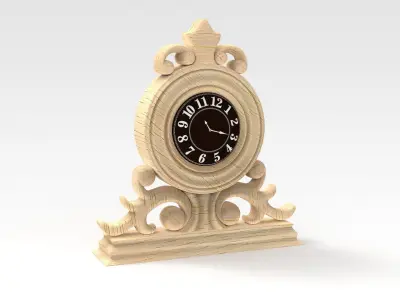 Mantle Clock 3D model