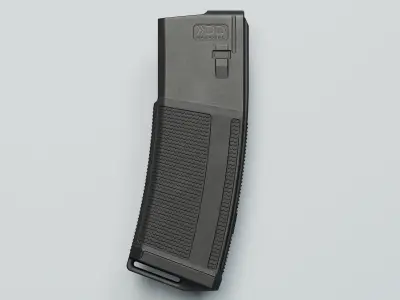 DD Magazine 32 RND - Replica Low-poly 3D model