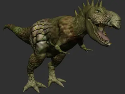 T-Rex Model dinosaur 3D model purchase