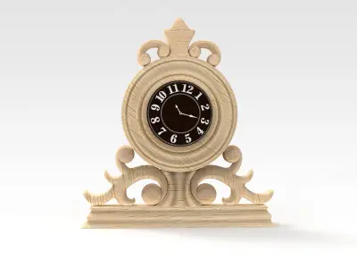 Mantle Clock 3D model