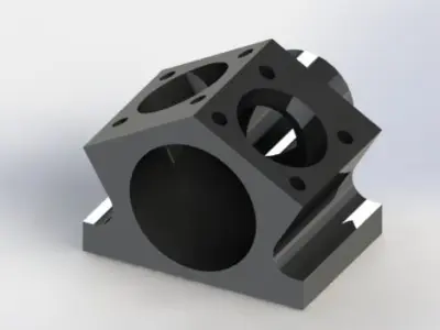 Mini Crank Case 3D model