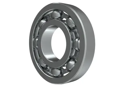Ball Bearing 3D model V3