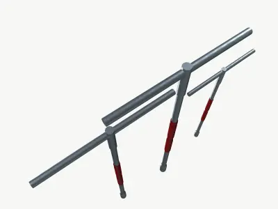 T socket spanner 3D model